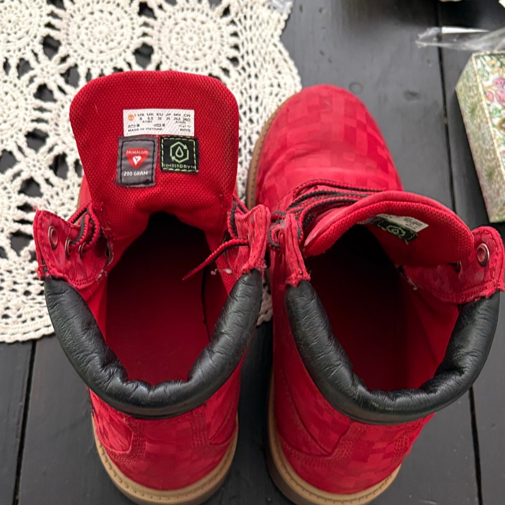 Timberland Red boots
